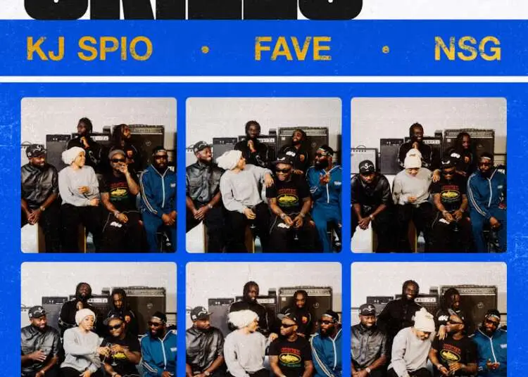 KJ SPIO enlists UK hitmakers NSG & Nigerian Singer FAVE for latest single ‘Skills’