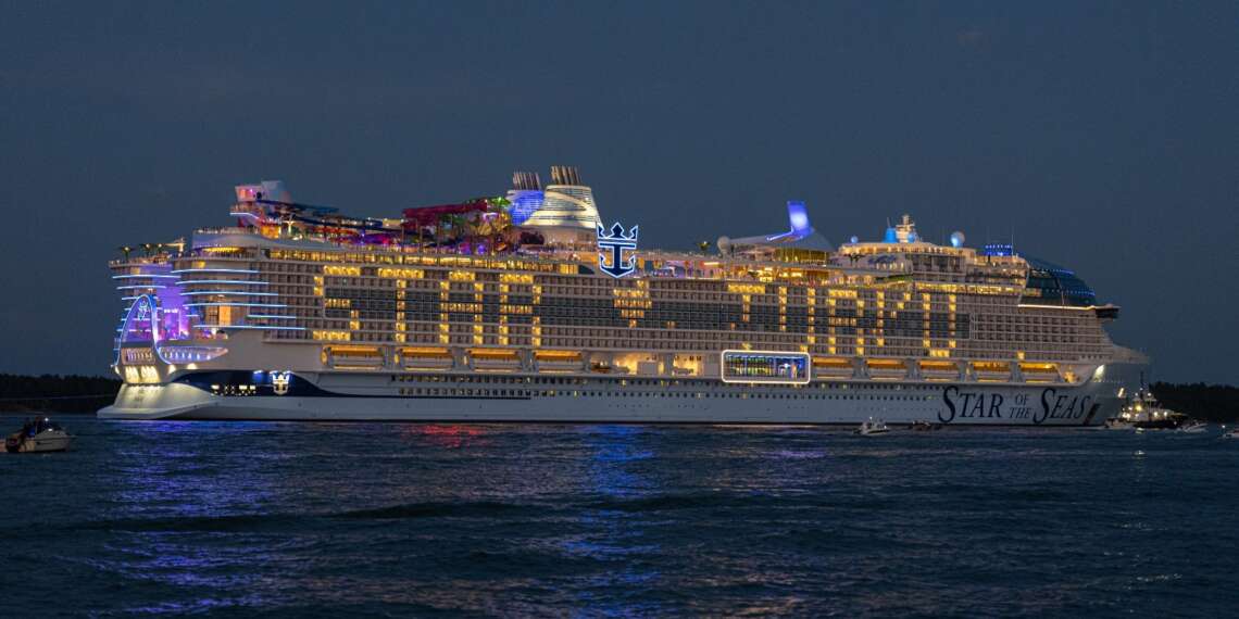 Samsung equips world’s largest cruise ship
