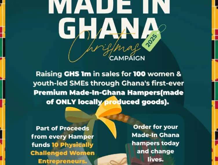 YUBEC Launches #MadeInGhanaChristmas Campaign to Raise GHS 1 Million for Women & Youth-Led SMEs