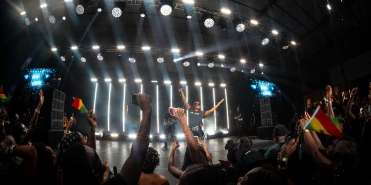 Amaarae at Blackout Concert.