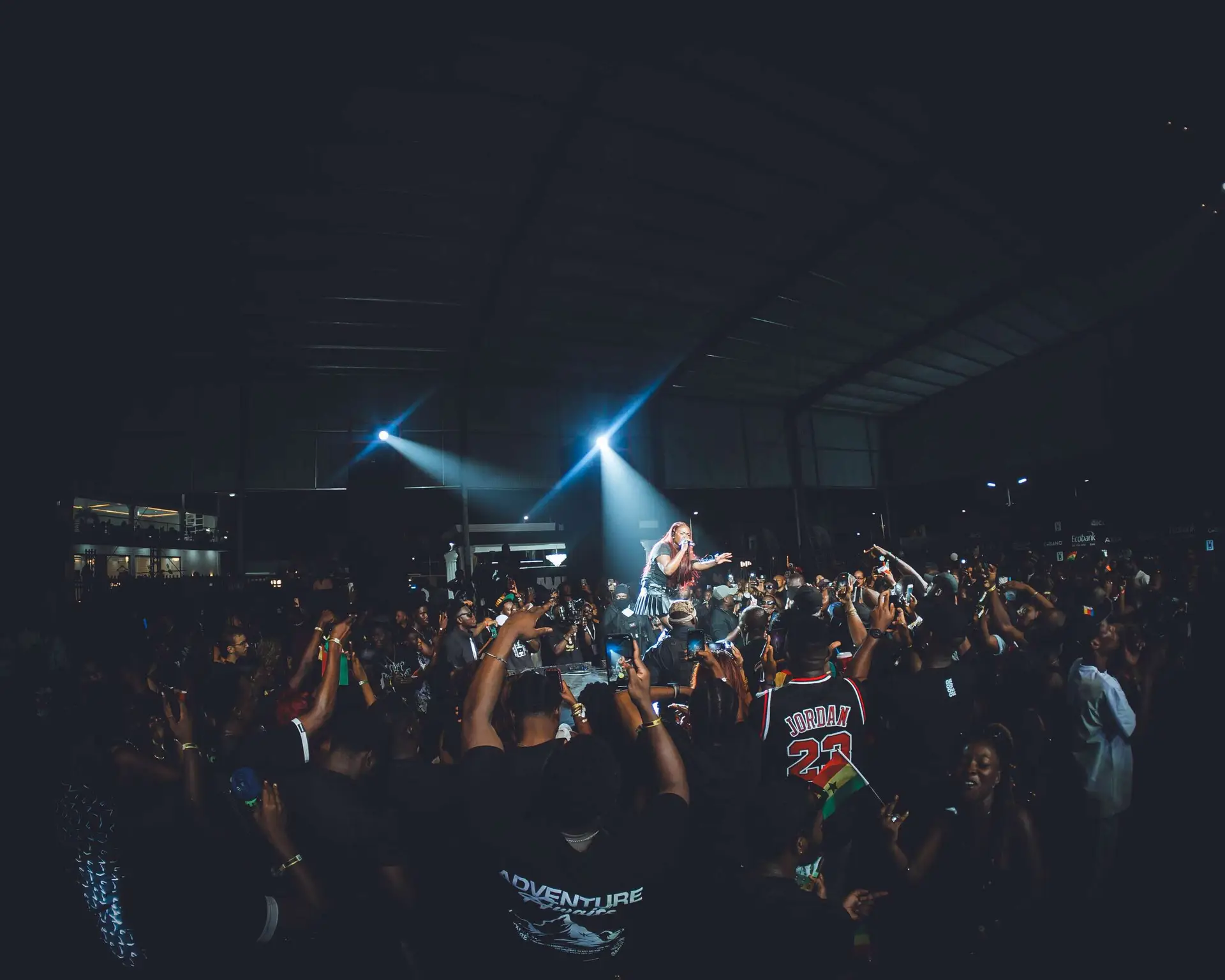 Amaarae at Blackout Concert.