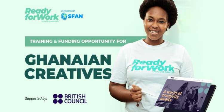 SFAN Secures Micro Grant from British Council Ghana to Train 100 Creative Entrepreneurs