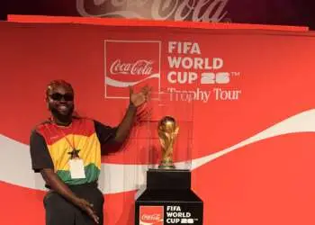 Kojo Junior joins exclusive Coca-Cola experience at 2026 World Cup Trophy Tour