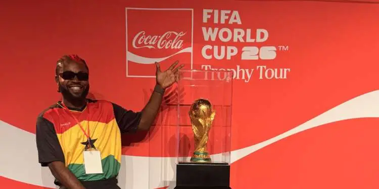 Kojo Junior joins exclusive Coca-Cola experience at 2026 World Cup Trophy Tour