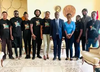 YFM Takoradi pushes youth empowerment in high-level talks with Western Regional Minister