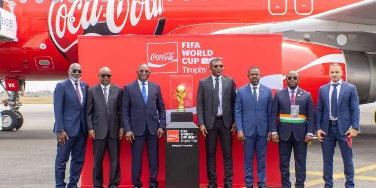 FIFA WORLD CUP™ Trophy tour by Coca-Cola ignites National Pride in Côte d'Ivoire