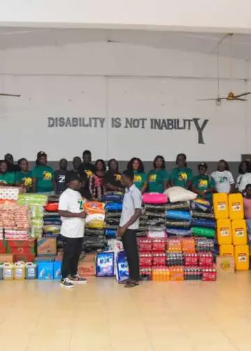 ICGC The Royal Temple Donates Over GHC50,000 Worth of Items to Akropong School for the Blind