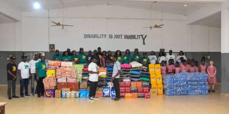 ICGC The Royal Temple Donates Over GHC50,000 Worth of Items to Akropong School for the Blind