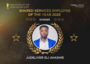 GMABC honours Ahashie Judeliver Eli as Shared Services Employee of the Year 2025