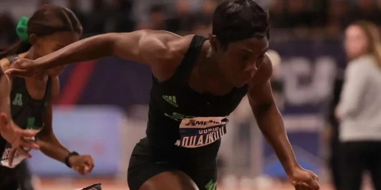 Ghana’s Doris Quainoo secures podium finish as USF Bulls seal historic five-peat