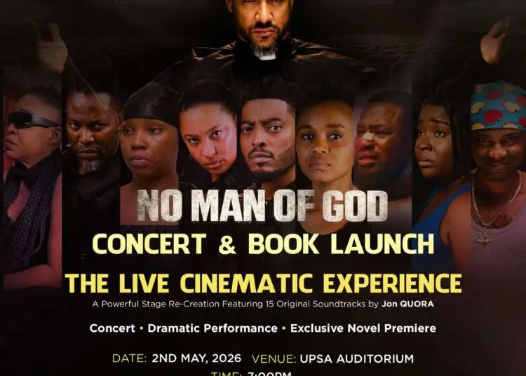Kornerstonez productions announces “No Man of God: Concert & Book Launch” – A Live Cinematic Experience
