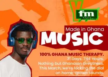 YFM locks the dial on 100% Made-in-Ghana music this March