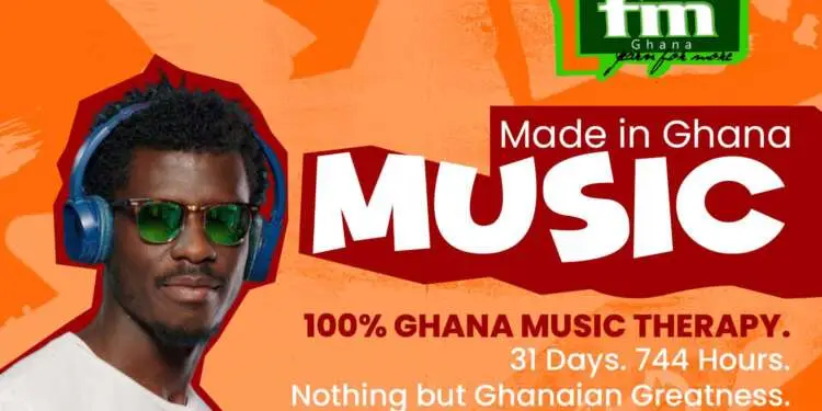 YFM locks the dial on 100% Made-in-Ghana music this March