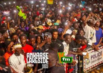 YFM shuts down Ankaase Lakeside party with Kweku Smoke