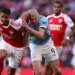 Premier League: Man City beat Arsenal to cut lead to three points