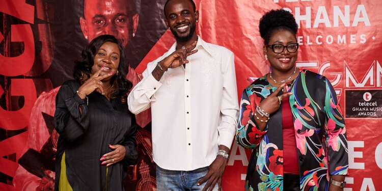 Black Sherif Takes Victory Lap to Telecel Ghana HQ after 27th TGMA Sweep
