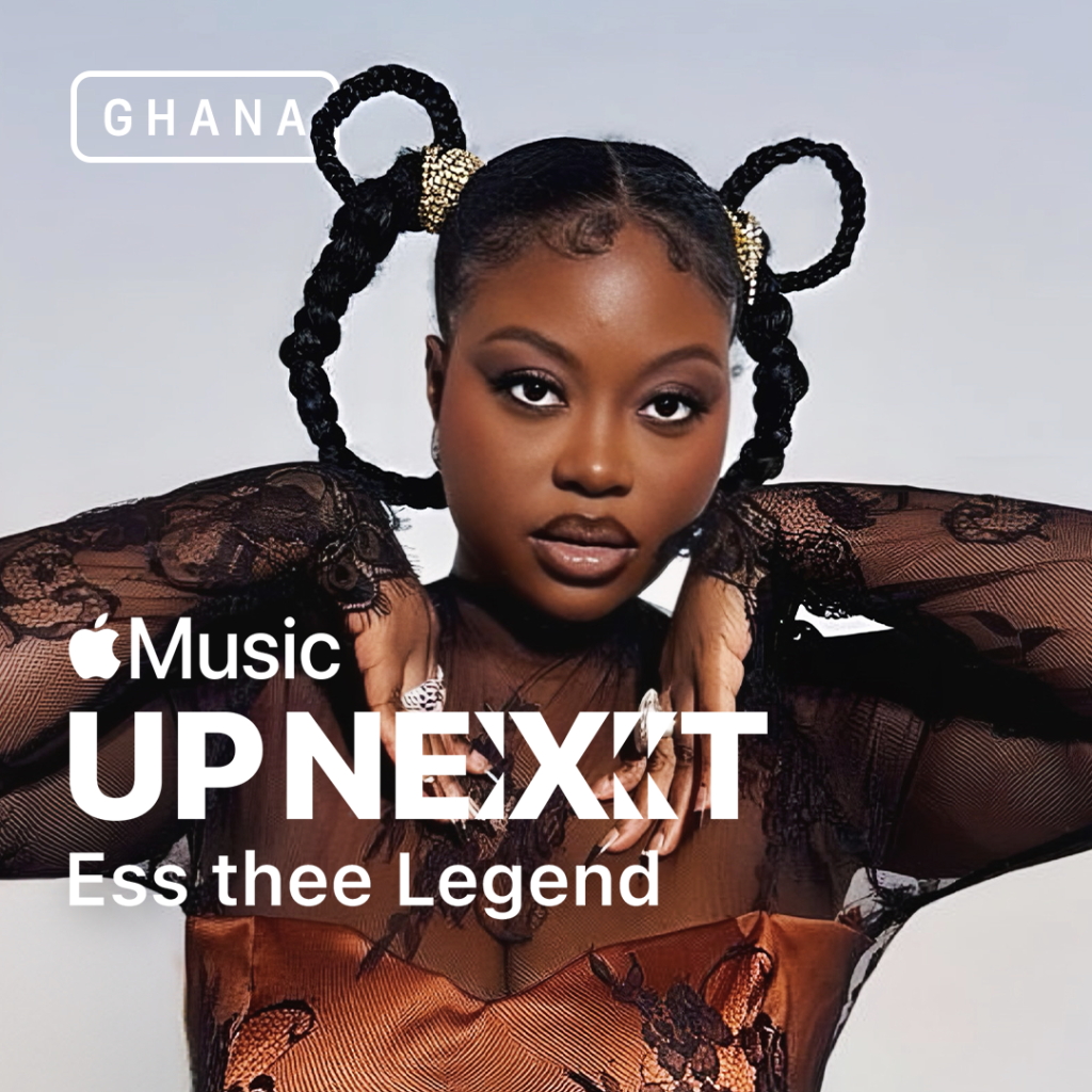 Ess thee Legend for Apple Music Up Next.