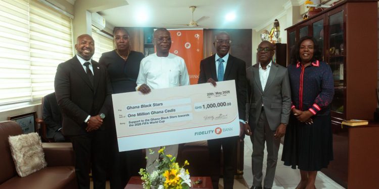 Fidelity Bank Donates GHS 1 Million to Black Stars World Cup Fund