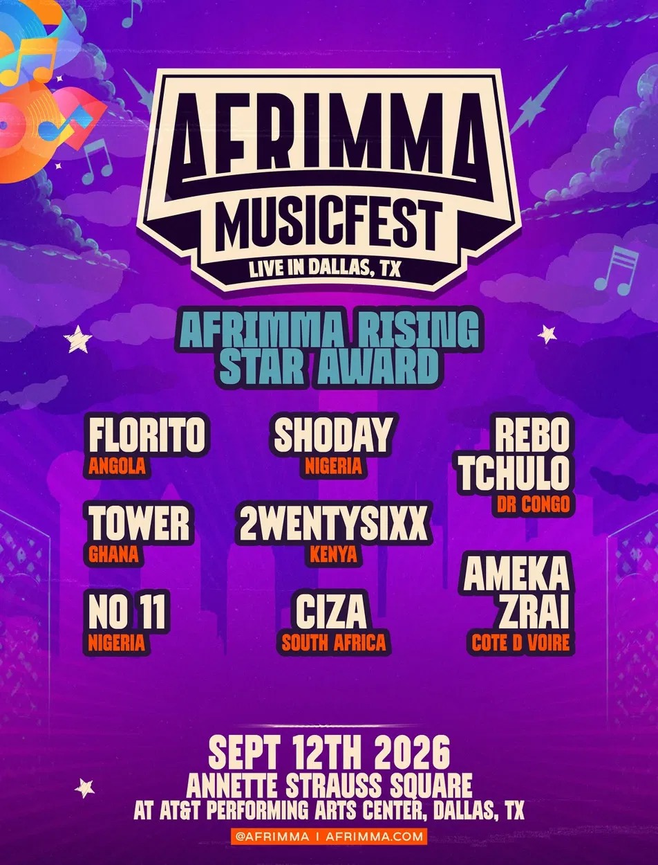Tower for AFRIMMA RISING STAR. Credit: AFRIMMA/IG.