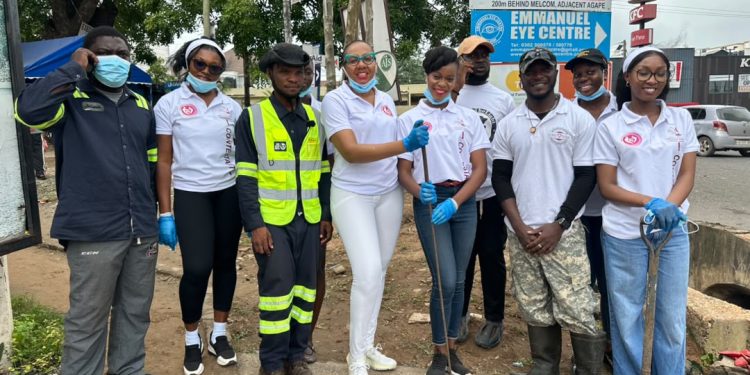 Miss Ghana 2026 Contestants Join Bus Stop Boys and BOST Energies to Support National Clean-Up Exercise
