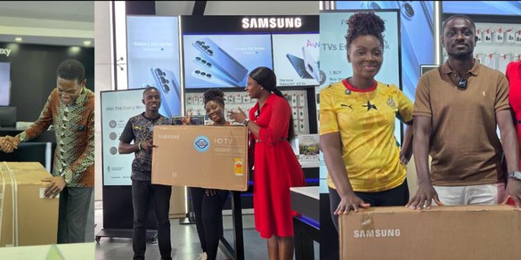 Samsung Ghana Rewards First Winners in ‘Buy Galaxy, Score Big’ Promotion