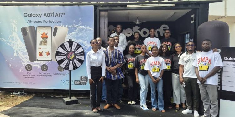 Samsung brings awesome experience to GIMPA Tech Fair