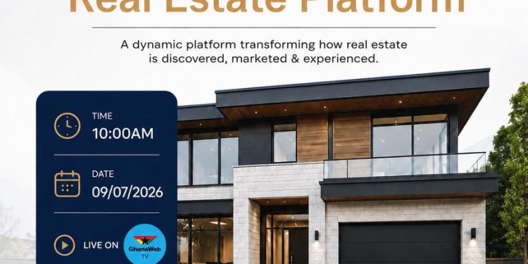 GhanaWeb to Unveil Game-Changing Real Estate Platform on July 9