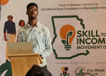 Mensah Sarbah Hall, Vision to Venture and One Whole Future Foundation strengthen students’ entrepreneurial skills through soft skills training