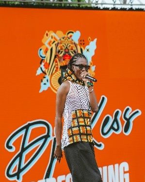 She held the mic at the World Cup. Ghana, meet your hypewoman.