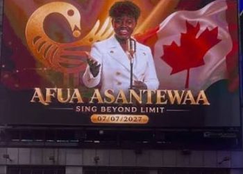 Afua Asantewaa’s Singathon Journey Lands Her on Times Square Billboard