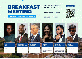 The seventh SFAN Breakfast Meeting, supported by Samsung Ghana and D-Black, will share early findings from a new SFAN survey on how young Ghanaians are using AI in their work.